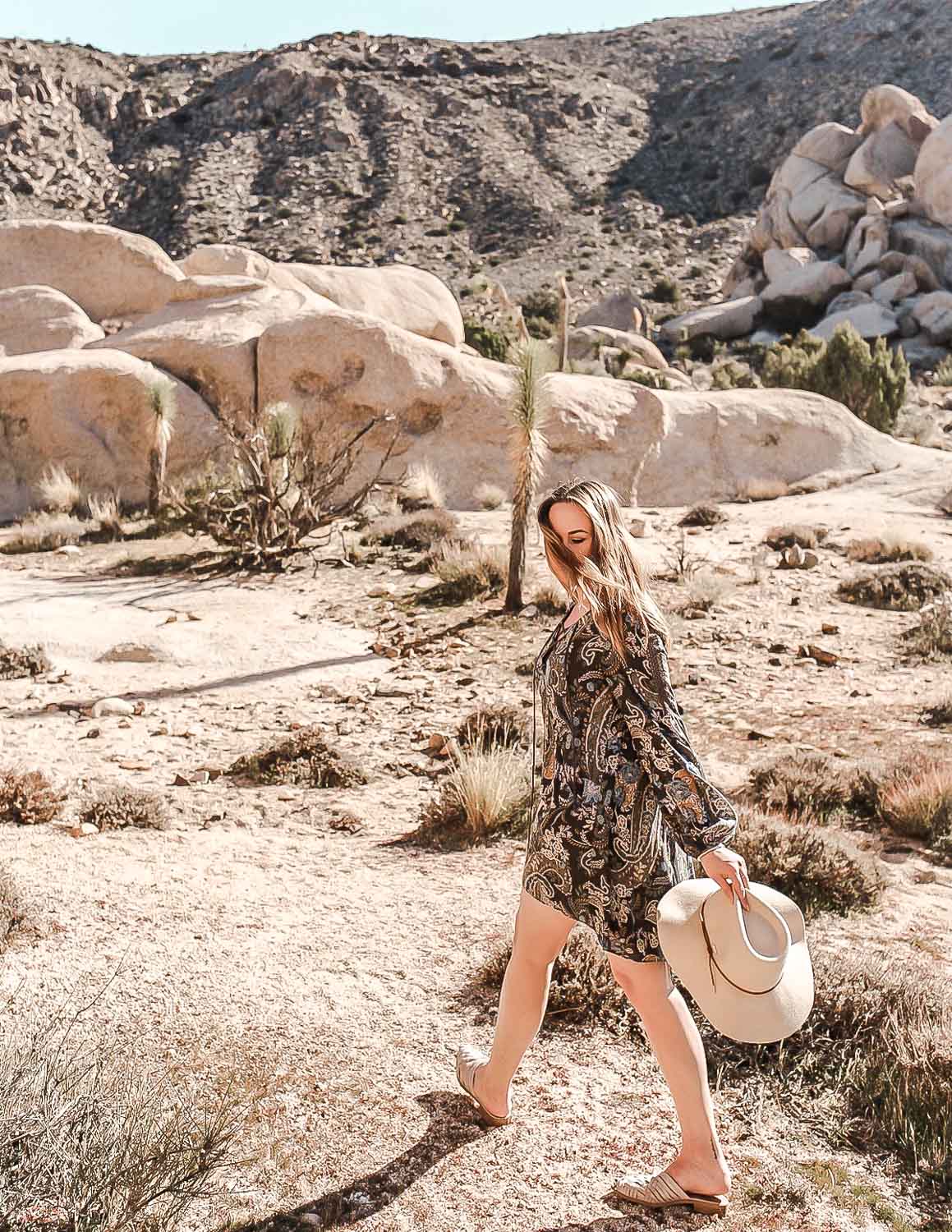 Product shot for San Diego Hat Company in Joshua Tree, California Desert - by Wanderfully Rylie.