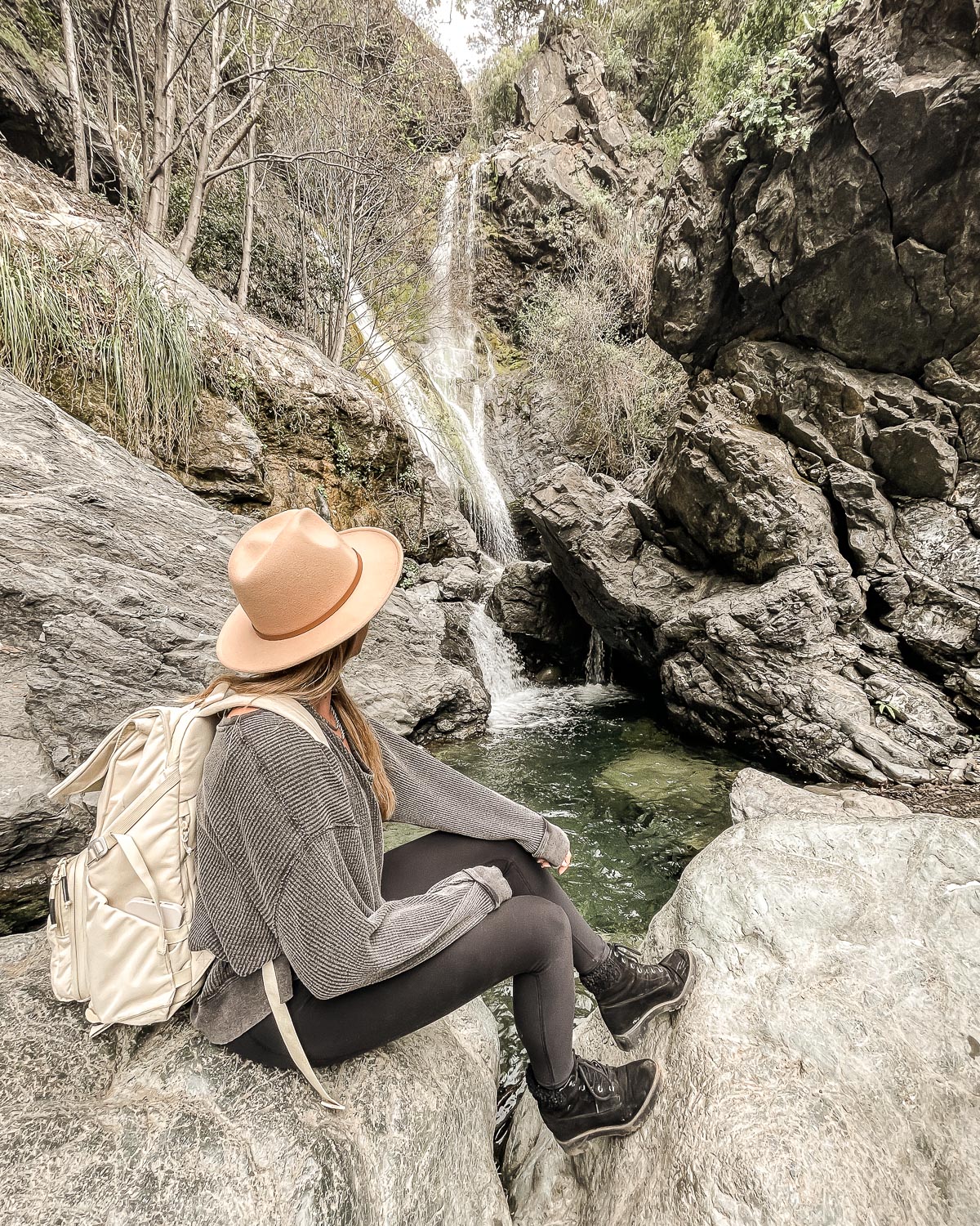 First stop while driving Big Sur on our road trip was Salmon Creek Waterfall - an easy hike in Big Sur