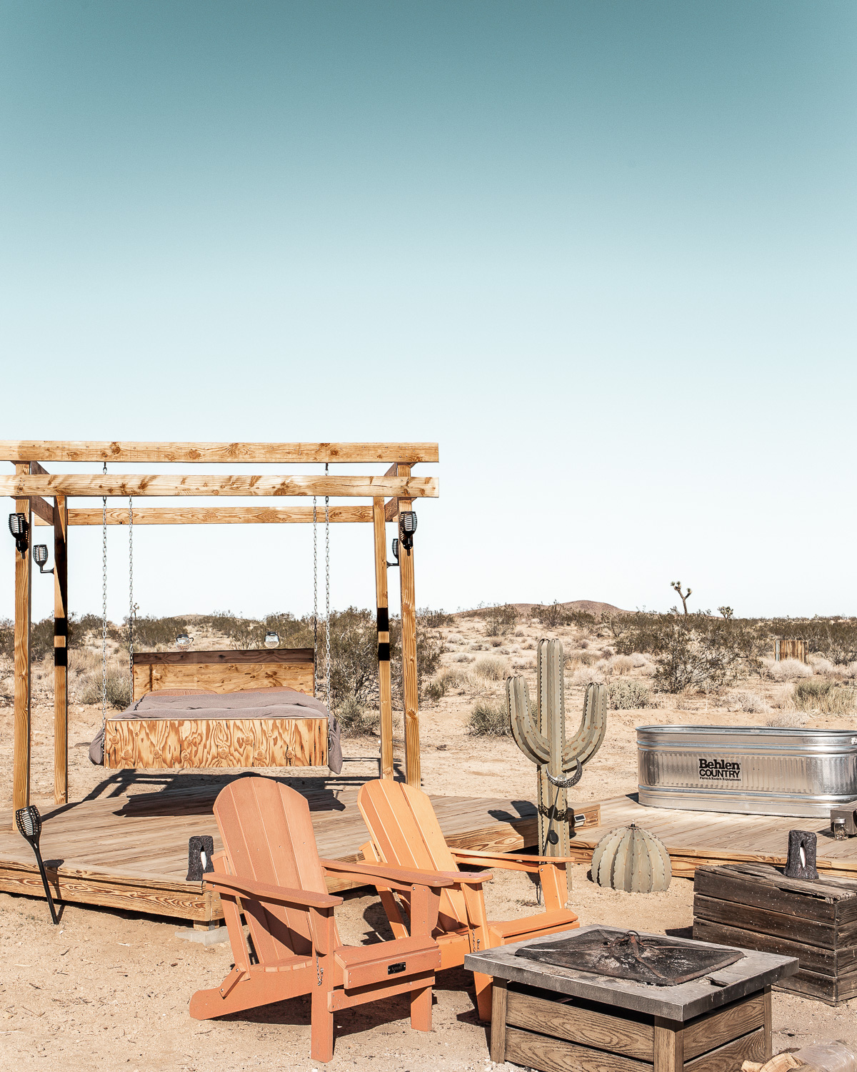 JTHAVN: a unique glamping AirBnb in Joshua Tree, California.