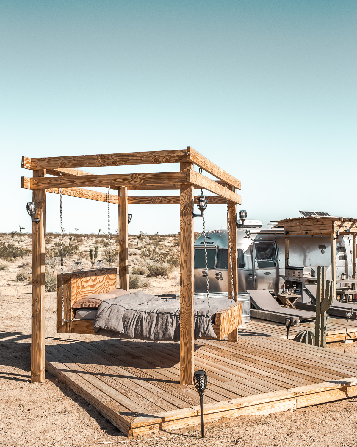 JTHAVN: a unique glamping AirBnb in Joshua Tree, California.