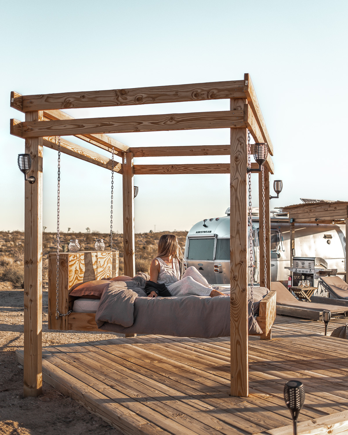 JTHAVN: a unique glamping AirBnb in Joshua Tree, California.