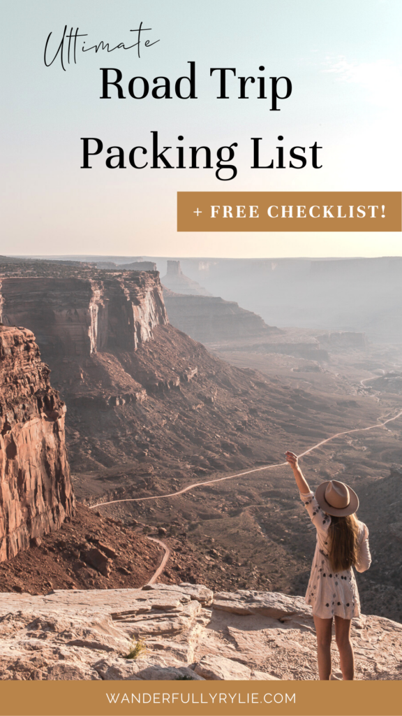 Ultimate Road Trip Packing List: All the Essentials You'll Need (+ Free Checklist!)